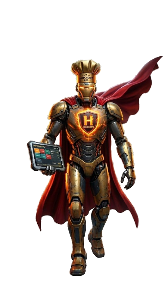 Hotchows Bot - AI Restaurant Technology Mascot